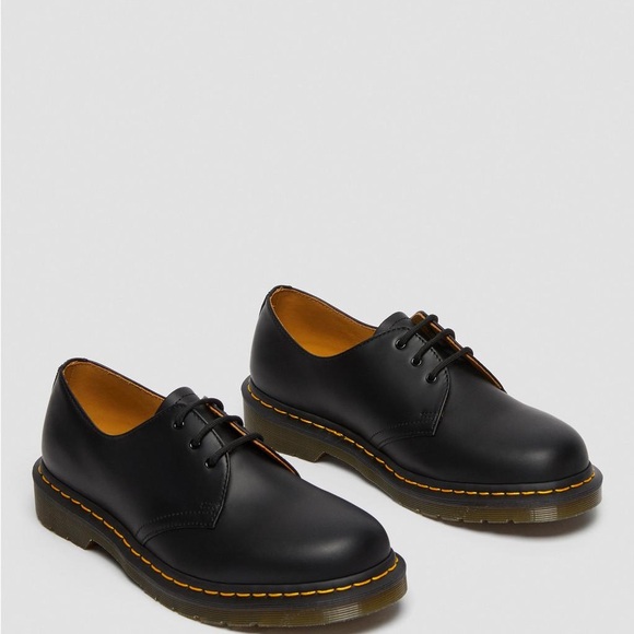 Dr. Martens Black Leather Oxfords main image 9